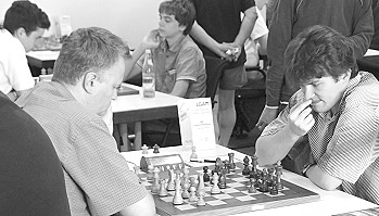 IM Christoph Renner gegen GM Evgeny Romanov