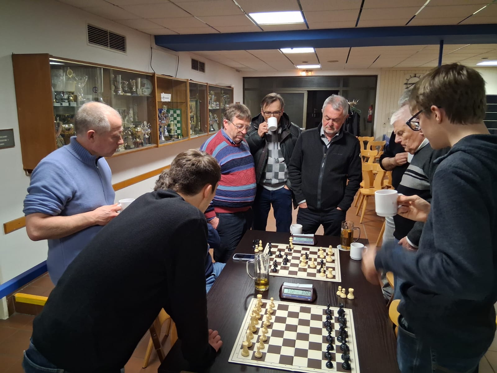 Analysepartie des Weihnachts-Blitzturniers 2025