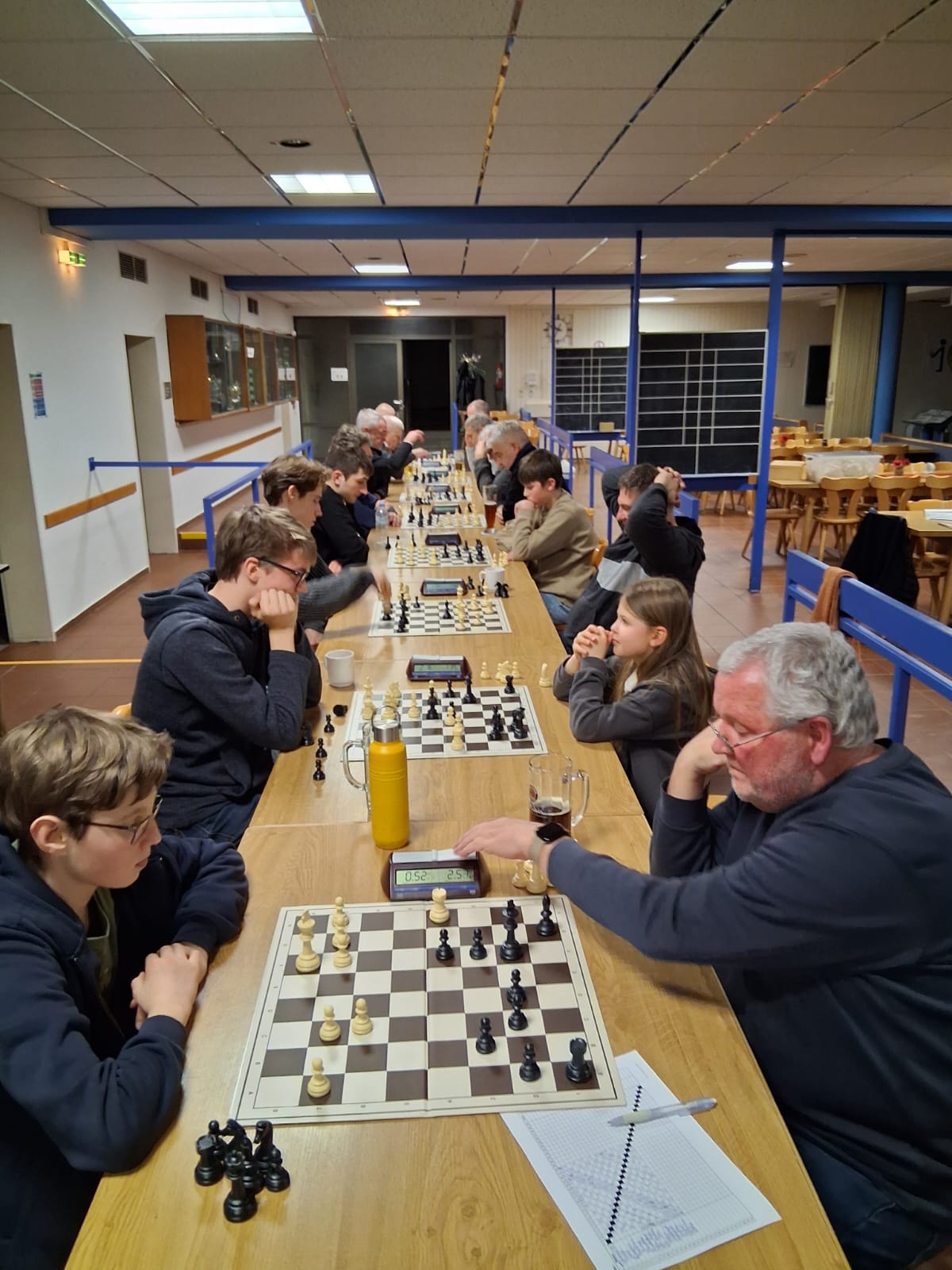 Foto: Schnappschuss vom Weihnachts-Blitzturnier 2024